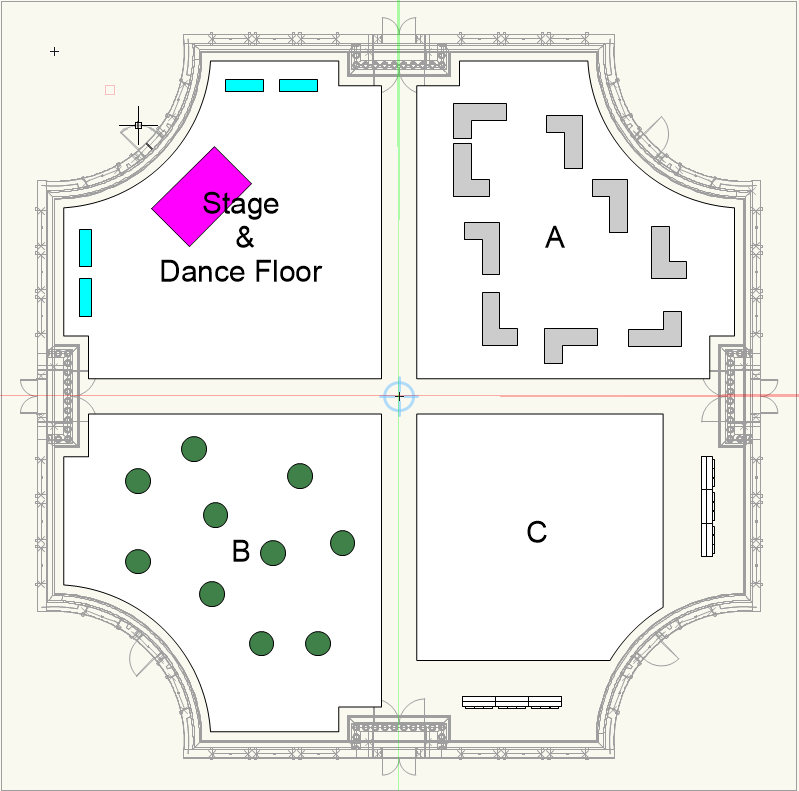image 3 simple 2D event layout plan